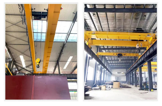 contrôle aérien européen d'inverseur de fréquence de 5-75t Crane Double Beam Eot Crane VVF