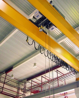 Moteur européen d'EOT Crane With Trolley Hoist ABB de poutre de double du modèle 32T