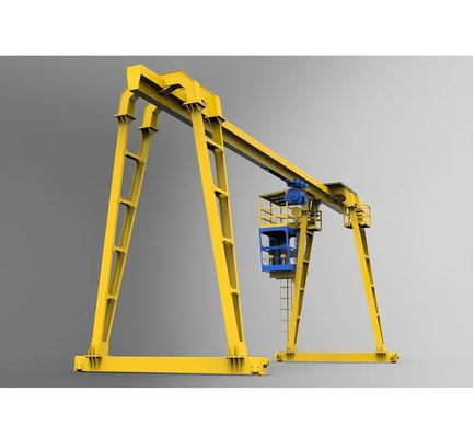 Model adapté aux besoins du client 16 Ton Steel Launching Single Girder Goliath Gantry Crane de MH
