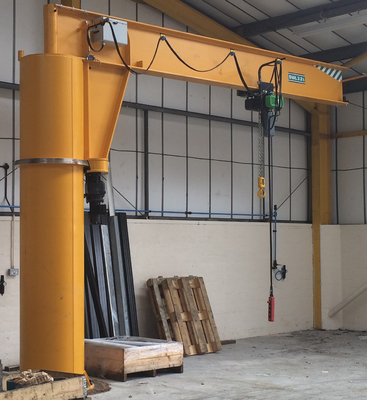 Grue de Pillar Crane Floor Mounted Cantilever Jib de modèle du BZ de 3,2 tonnes