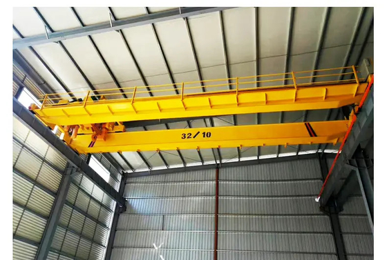 Grue simple 32 Ton With Hook de pont à poutres de grue électrique de double vitesse