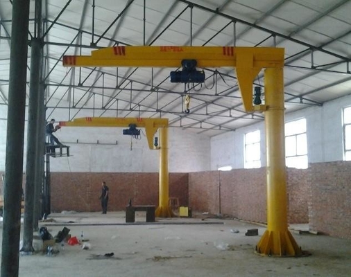 Colonne tournant la charge de levage de Jib Crane 20t de mécanisme de grue électrique
