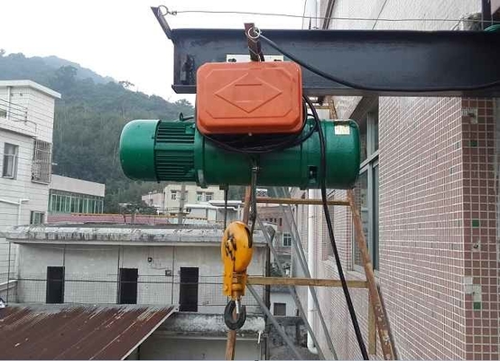 Grue électrique pendante de câble métallique du contrôle 5Ton avec le chariot motorisé