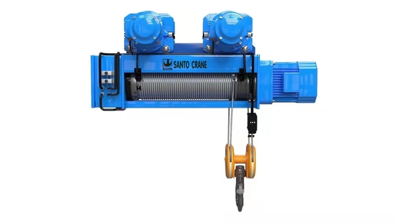 L'orientation précise 2 Ton Wire Rope Hoist With a motorisé le chariot 220V~480V