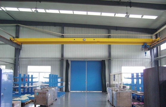 pont Crane Single Beam Overhead Crane 220V-440Volt en monorail 1t-32ton