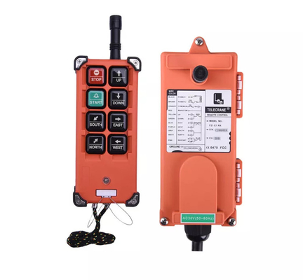 Télécommandes de la Manche sans fil industrielle de la radio 6 de F21e1b pour l'EOT Crane Using