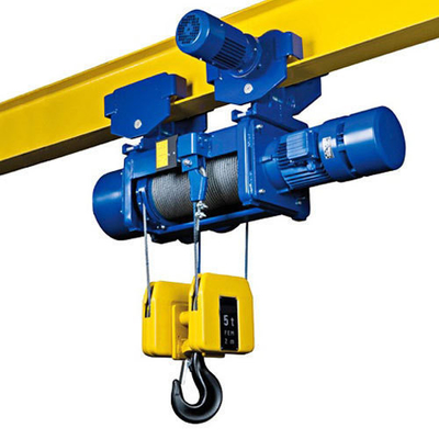 L'acier de Wire Rope Hoists de modèle de CD de 5 tonnes câblent la taille électrique de 35m