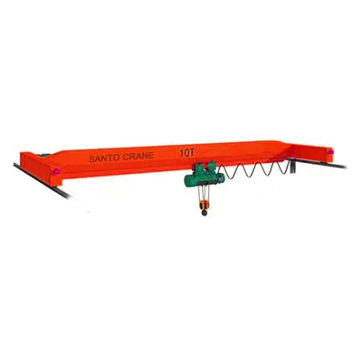 Cran à tête à poutre unique monté au plafond 1-32 t Capacité de levage Contrôle de suspension 20 m/min Vitesse de levage