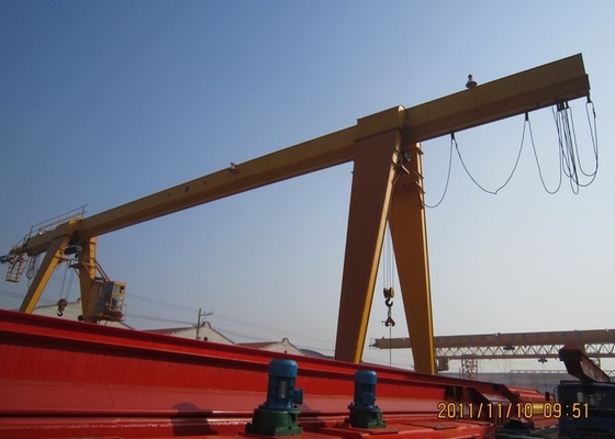 Utilisation de site élevée Rate Single Beam Gantry Crane 20t pour l'entrepôt