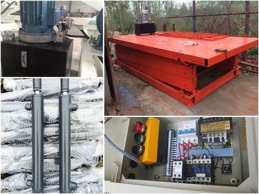 Ascenseur électrique de SANTO Stationary Hydraulic 3 Ton Scissor Lift 5.5KW pour la construction