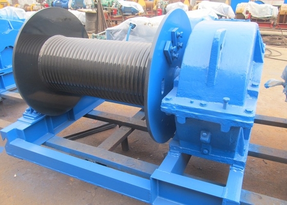 5KN au mien électrique résistant Marine Drum Winch de construction de treuil de la corde 100KN
