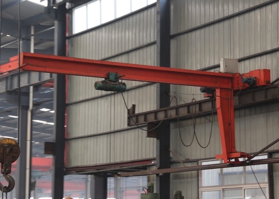 Mur Jib Crane With Outreach de déplacement de bras de pivotement de poste de travail de BXB
