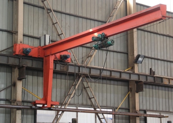 Mur Jib Crane With Outreach de déplacement de bras de pivotement de poste de travail de BXB