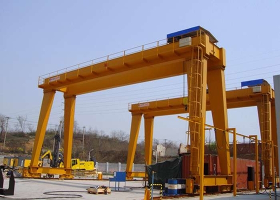 Grue de portique électrique de poutre de double de la CE A5 16/3.2T 5.9-11.3m/Min Lifting Speed