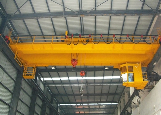 Grue de portique sur rail résistante d'ODM de pont roulant de poutre de double de QD 5-50/10T