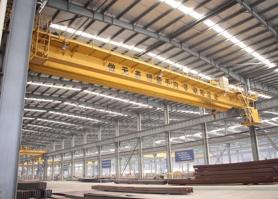 Grue de portique sur rail résistante d'ODM de pont roulant de poutre de double de QD 5-50/10T
