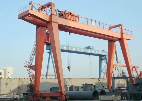 50/10 grue 38.5m/Min Cabin Control de Ton Double Beam Wheeled Gantry