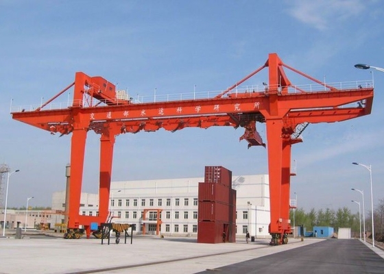 Type grue de botte de la grue de portique de poutre de double de 500T 28.5M Span Outdoor Overhead