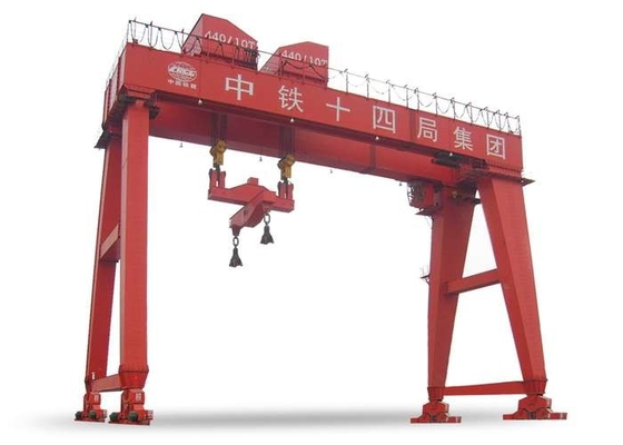 Grue stable de poutre en tôle de la grue de portique de poutre de double d'OIN A3-A8 GB5905 GB/T14406
