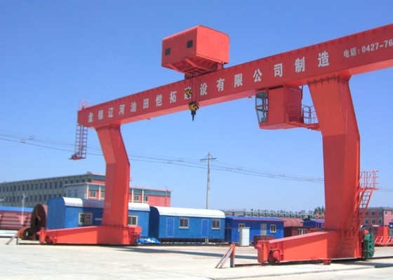 En dehors de L type grue de portique gauche de seuls de poutre de portique de la grue A3 yards de cargaison