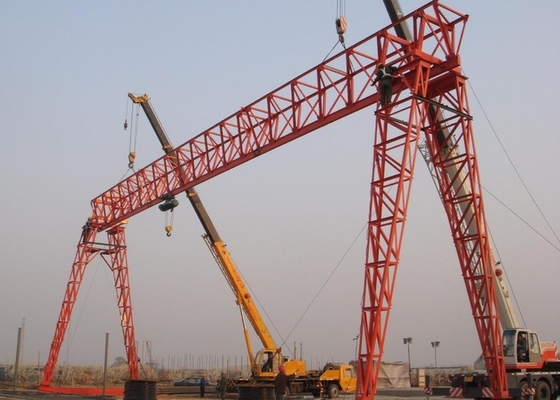 grue en pierre de Crane Goods Yard Marble Granite de portique simple de poutre de cadre de 5T 10T 20T A