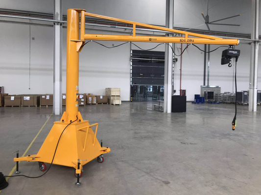Grue au plancher des postes de travail 20t 0.5t Crane Simple Installation Swivel Crane