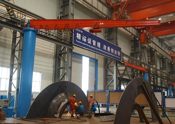 ODM d'OEM bras Jib Crane Flexible Rotation d'oscillation de 650cm à de 1000cm
