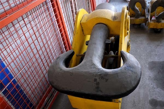 La grue aérienne de type européenne de portique a forgé le double Crane Hook de bloc que C a formé