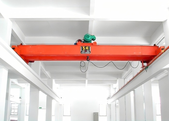 Entrepôt Double Girder Eot Crane Rouge ou peinture personnalisée Couleur