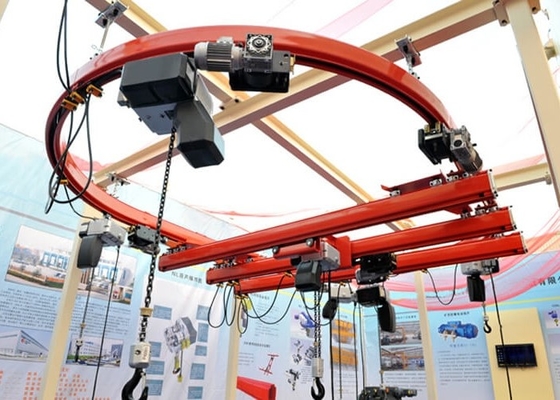 Envergure voie KBK Crane With Electric Hoist de plafond d'atelier de 3m à de 12m