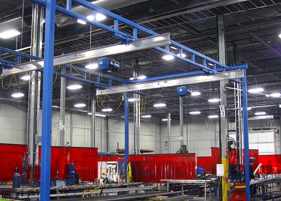 Grue de poste de travail de Crane Ceiling Mounted Free Standing de pont suspendu d'ODM KBK d'OEM