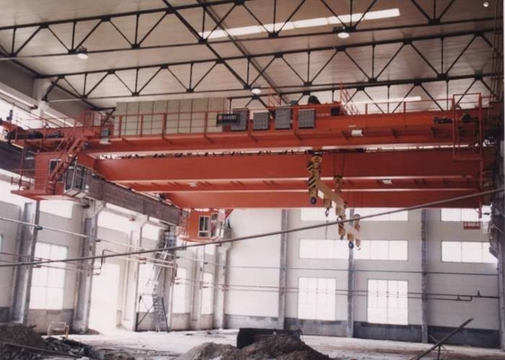 Q235B Q345C 32 tonnes grue à pont atelier grue à double poutre aérienne