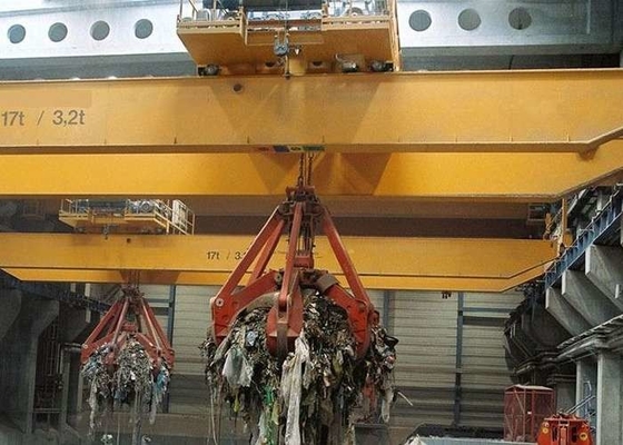 Grue électrique utilisée large d'atelier du rail QU70 de la grue 43kg/M de poutre d'OIN de la CE double