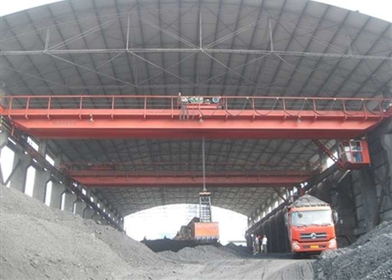 Grue électrique utilisée large d'atelier du rail QU70 de la grue 43kg/M de poutre d'OIN de la CE double
