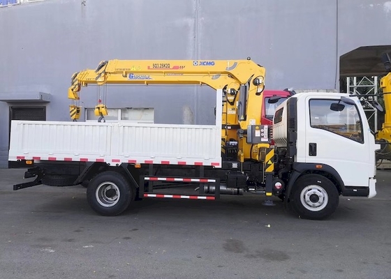 8 Ton Hydraulic Cargo Truck Crane Lorry Crane Truck Mounted Crane hydraulique