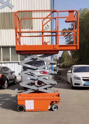 plate-forme mobile électrique autopropulsée de travail aérien de l'ascenseur 300kg de ciseaux de taille de 8m à de 14m