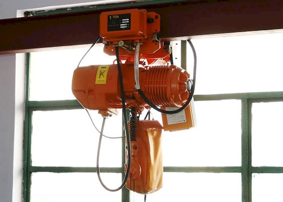 grue à chaînes électrique à faible bruit rapide de taille d'ascenseur de 3m avec le crochet