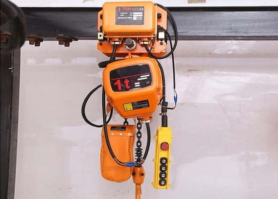 Contrôle commode de M4 3.3-6.6m/Min 2 Ton Electric Hoist With Remote