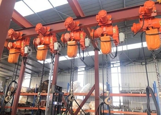 Atelier Crane Electric Chain Hoist 1 2 3 5 10 15 tonnes 1.5ton pour avec le chariot
