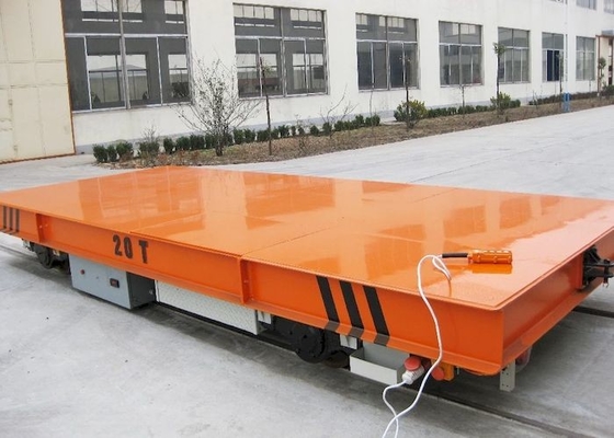 Résistant sur le chariot 10 Ton To 300 Ton Battery Operated Transfer Trolley de transfert de rail
