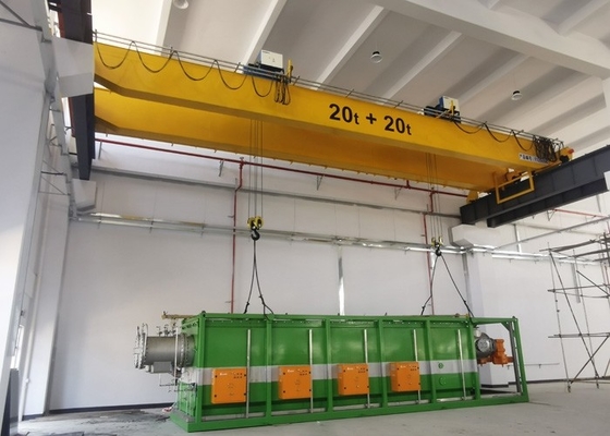 ODM européen de Ton Bridge Crane du pont roulant 20 de poutre simple ou double de la CE