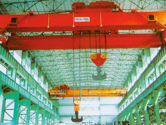 Poutre du contrôle de fréquence d'ODM 30-70m/Min Steel Mill Crane Double