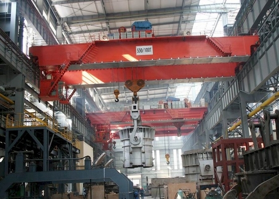 type pont de 16/3.2t QDY à poutres de double moulant Crane In Heavy Duty Plant