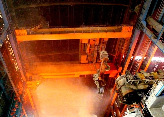 Poche matérielle Crane Iron Metal Casting Overhead Crane Molten Liquid Steel Ladle de fonderie de Q345B