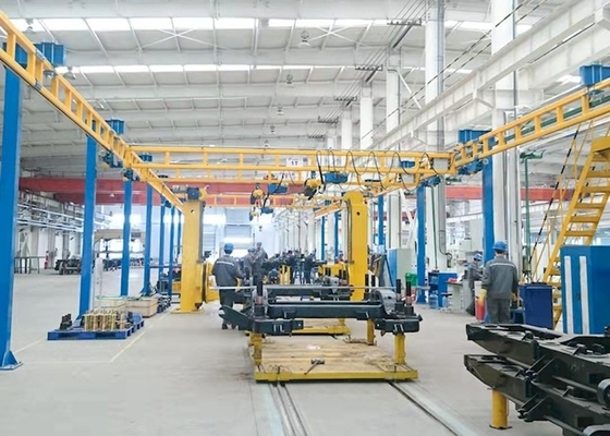 Mouvements KBK léger Crane For Production Line de vaste zone