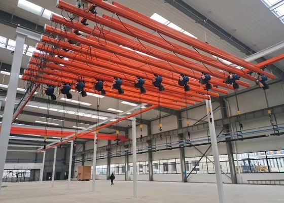 Mouvements KBK léger Crane For Production Line de vaste zone