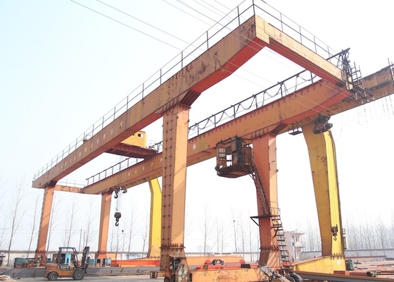 Grue rigide de poutre en tôle d'ODM d'OEM de grue de portique de poutre de double de 75T-400T MG