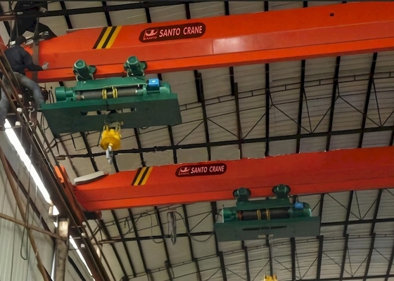 Crane aérienne à poutre unique 32t à poutre unique avec limiteur de surcharge par dispositif de sécurité