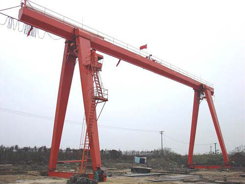 grue de portique simple de la poutre 16ton
