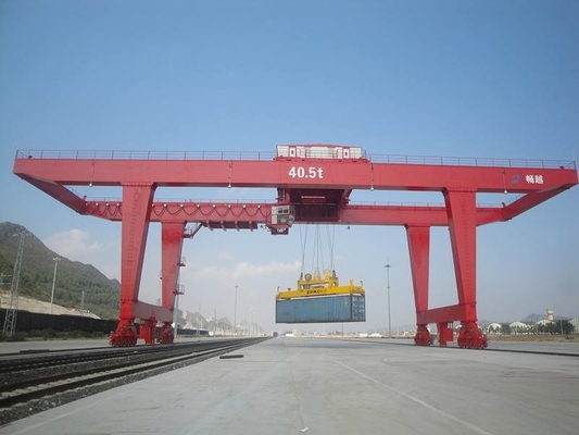 Conteneur gauche de Crane For 40ft de portique de poutre de double de RMG